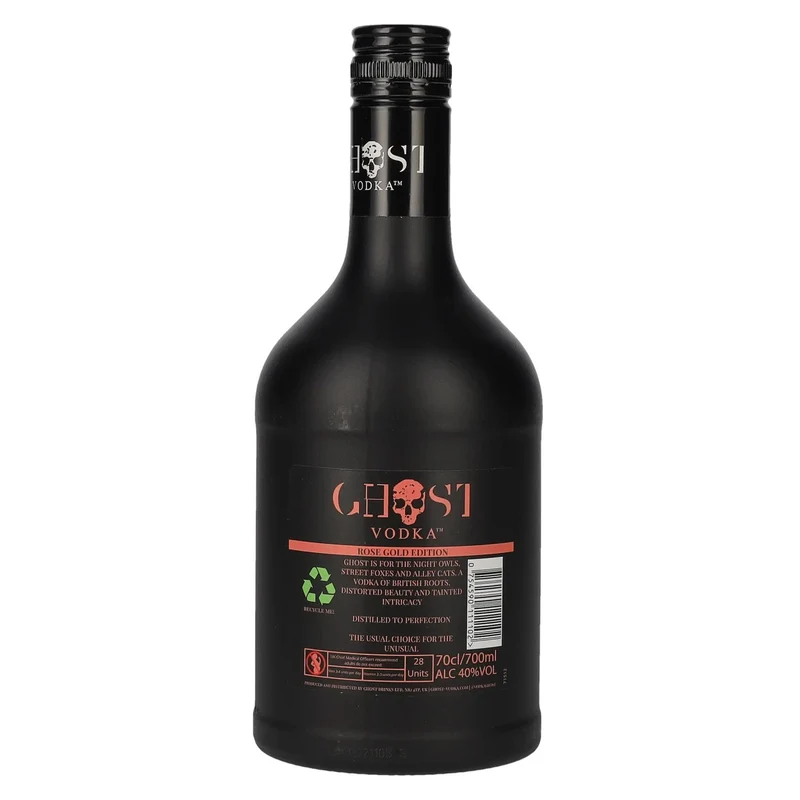 Ghost Vodka The Rosé Gold Skull 40% Vol. 0,7l