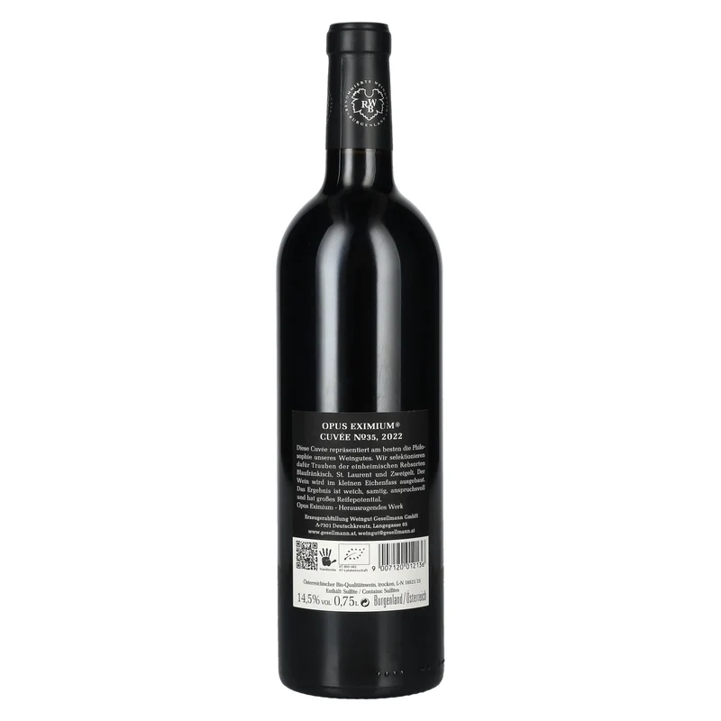 Gesellmann Opus Eximium No. 35 2022 14,5% Vol. 0,75l