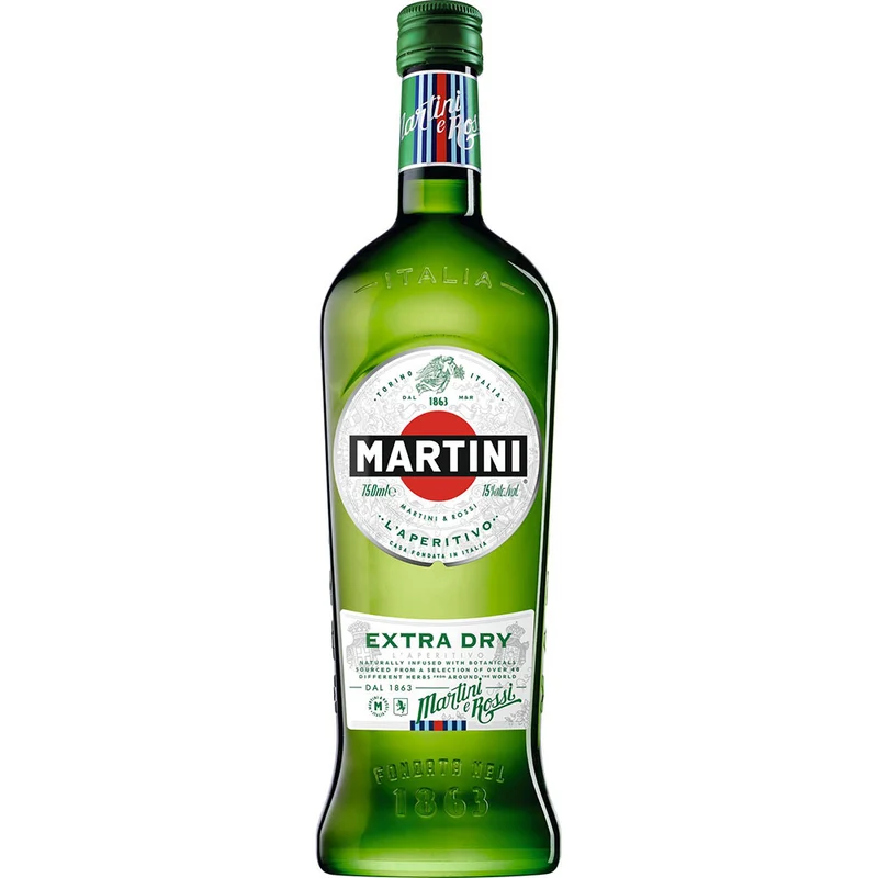 Martini Extra Dry 15,0% 0,75 Liter