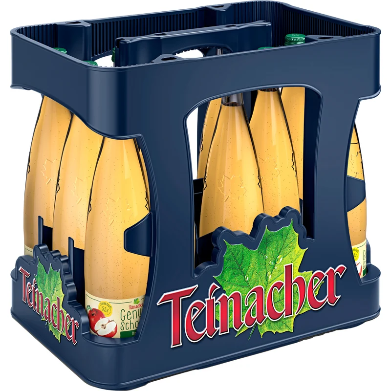 Teinacher Genuss-Schorle Apfel 12x 0,75 Liter (MEHRWEG)