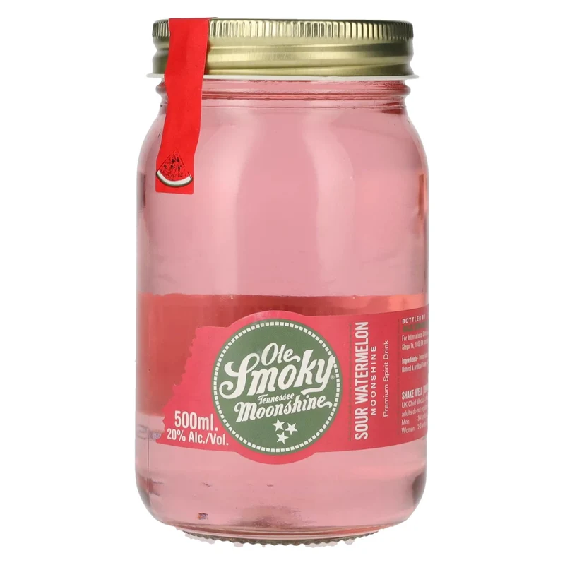 Ole Smoky Tennessee Moonshine SOUR WATERMELON 20% Vol. 0,5l
