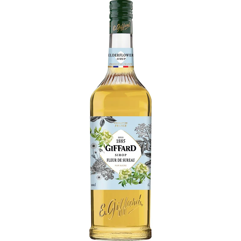 Giffard Holunderblütensirup Fleur de Sureau 1 Liter