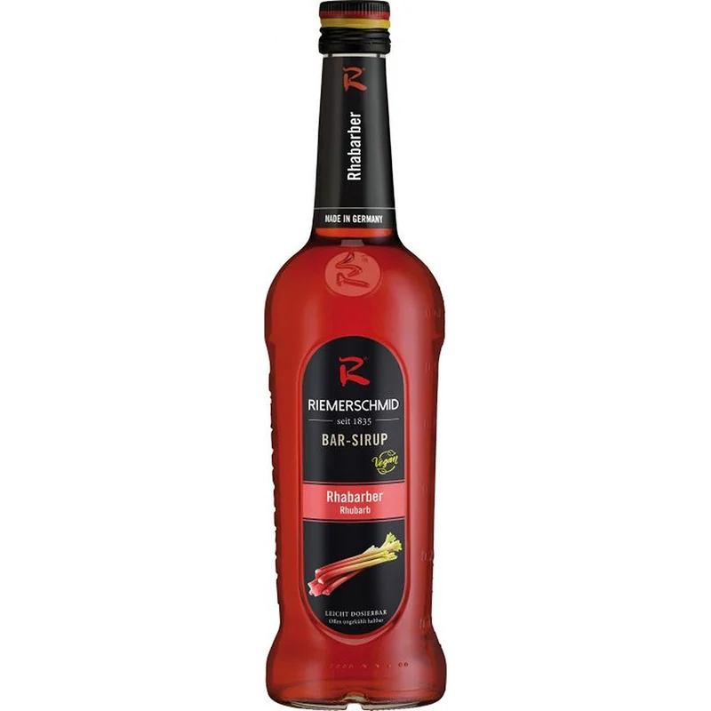 Riemerschmid Bar-Sirup Rhabarber 0,7 Liter