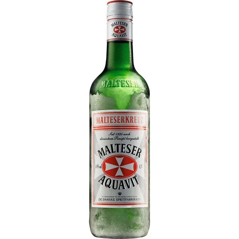 Malteserkreuz Aquavit 40% 0,7 Liter