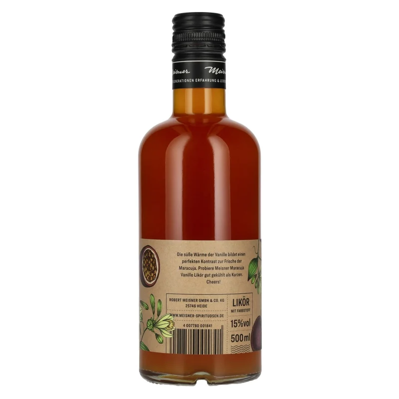 Meisner Maracuja Vanille Likör 15% Vol. 0,5l