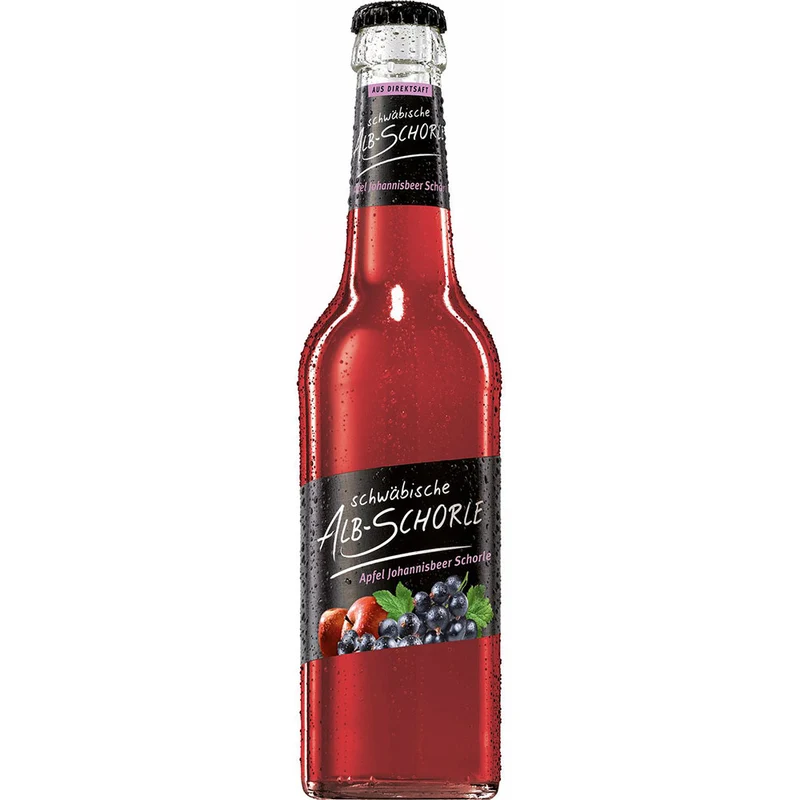 Zwiefalter Alb-Schorle Apfel-Johannisbeere 24x 0,33 Liter (MEHRWEG)