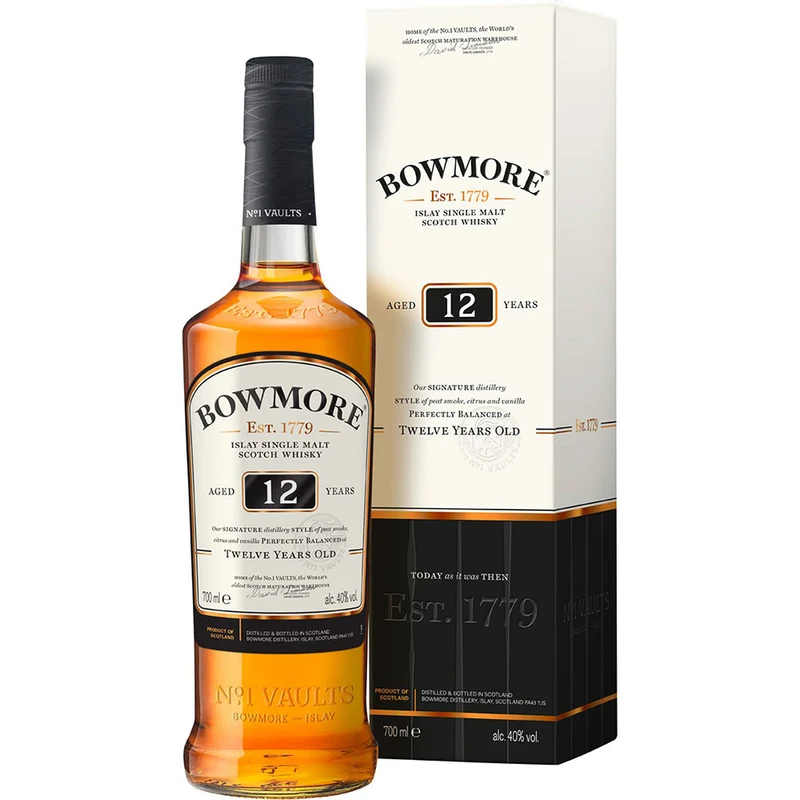 Bowmore 12 Jahre Single Malt Scotch Whisky 40% 0,7 Liter