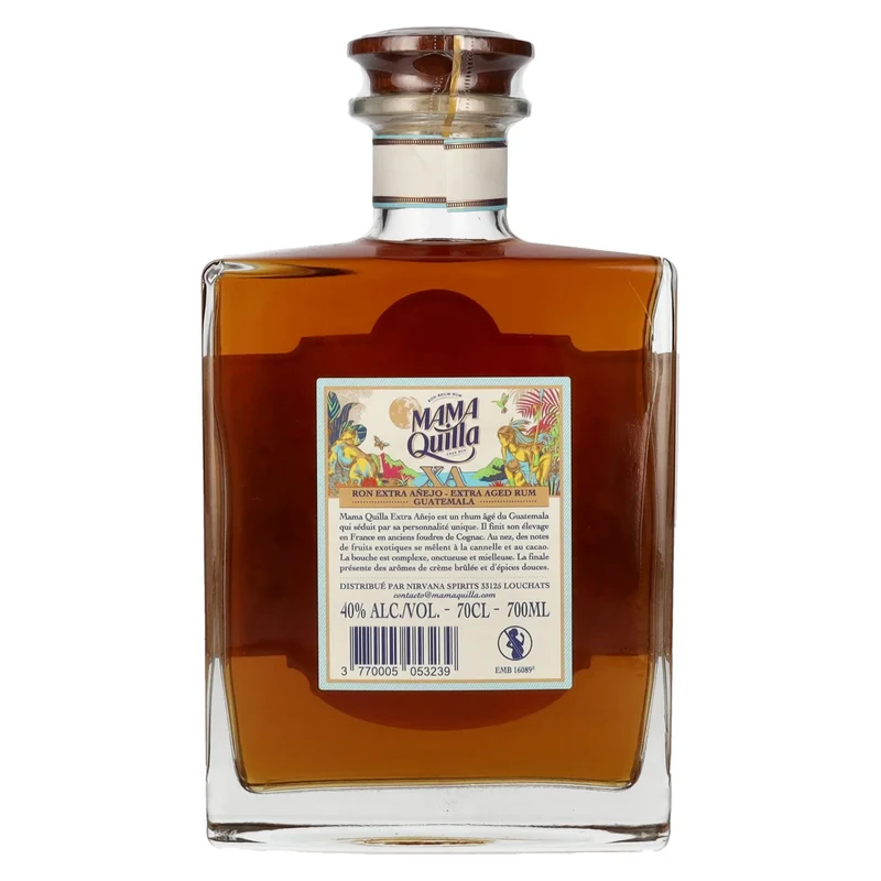 Mama Quilla XA Ron Extra Añejo 40% Vol. 0,7l