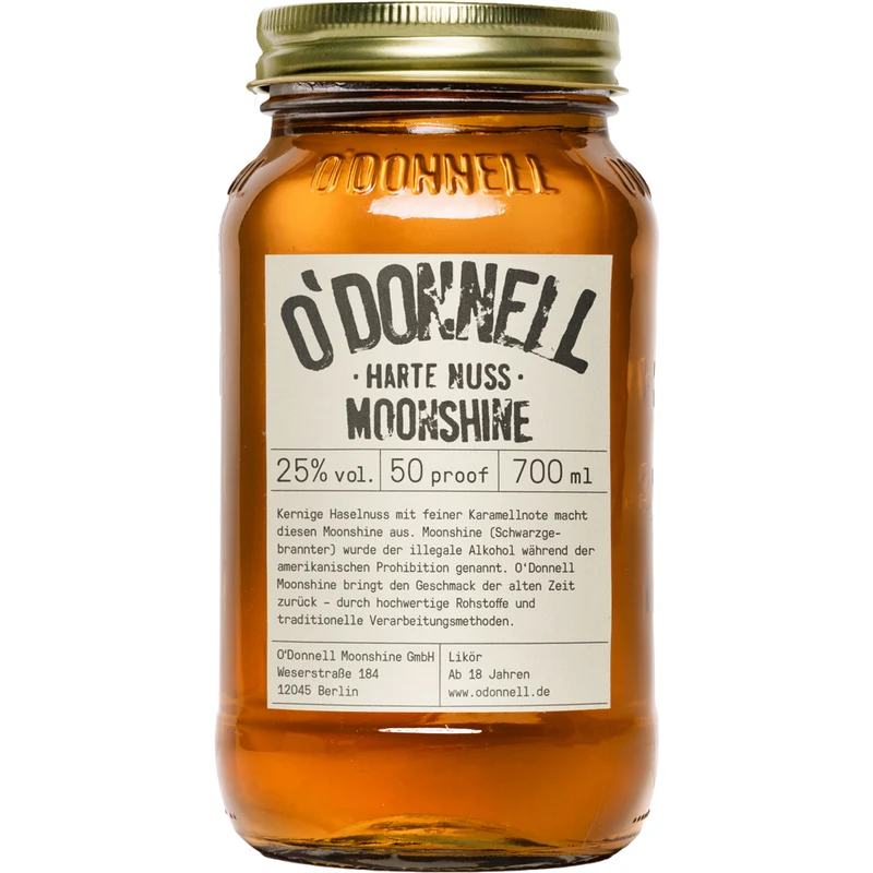 O'Donnell Moonshine Harte Nuss 25% 0,7 Liter