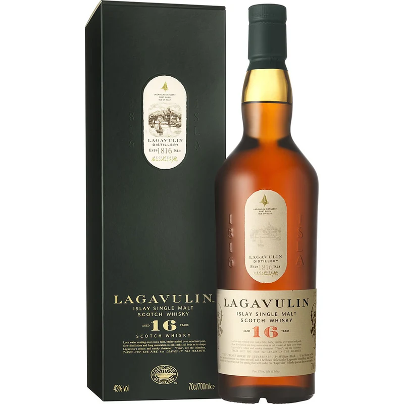Lagavulin 16 Jahre Single Malt Scotch Whisky 43% 0,7 Liter