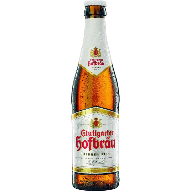 Stuttgarter Hofbräu Herrenpils 24x 0,33 Liter (MEHRWEG)