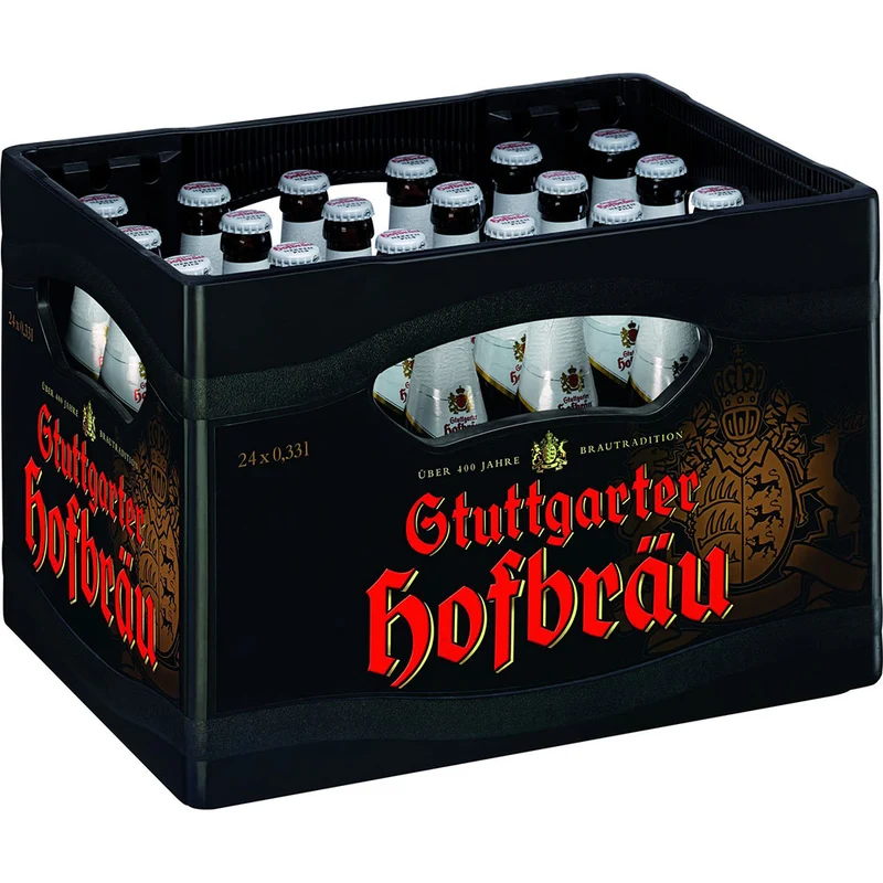 Stuttgarter Hofbräu Herrenpils 24x 0,33 Liter (MEHRWEG)