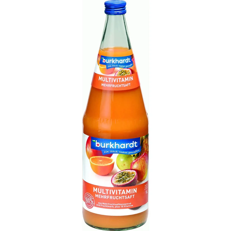 Burkhardt Multivitamin Mehrfruchtsaft 6x 1 Liter (MEHRWEG)