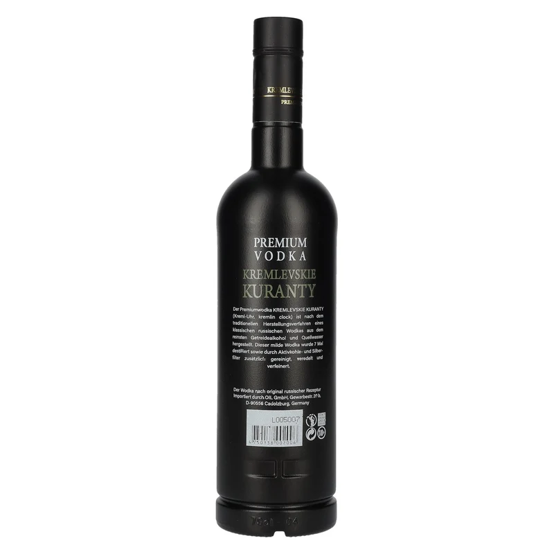 Kremlevskie Kuranty Vodka 40% Vol. 0,7l