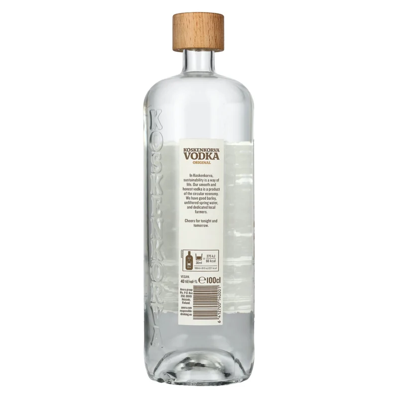 Koskenkorva Vodka ORIGINAL 40% Vol. 1l