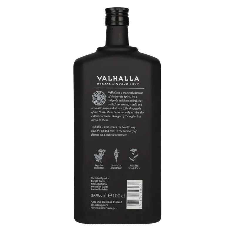 Koskenkorva VALHALLA Herb Liqueur 35% Vol. 1l