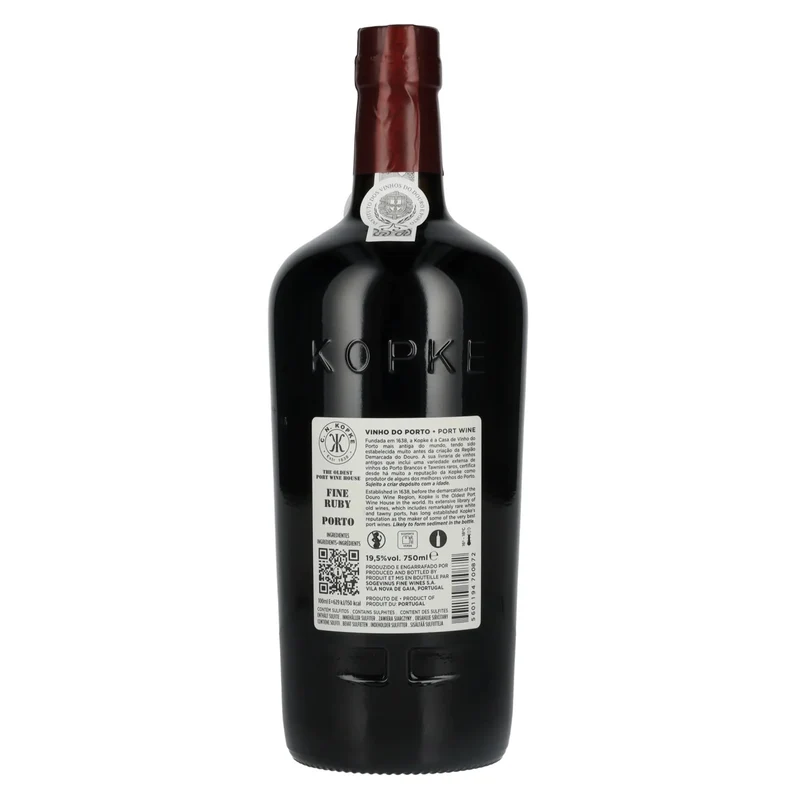 Kopke FINE RUBY Porto 19,5% Vol. 0,75l