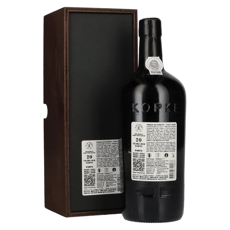 Kopke 20 Years Old TAWNY Porto 20% Vol. 0,75l in Holzkiste