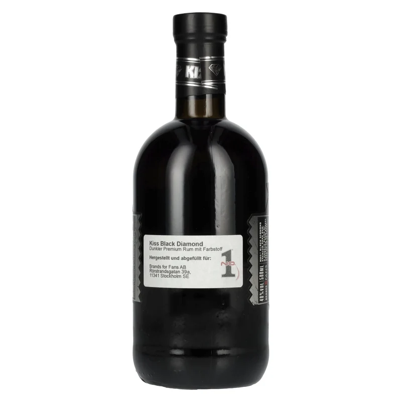 Kiss Black Diamond Premium Dark Rum 40% Vol. 0,5l