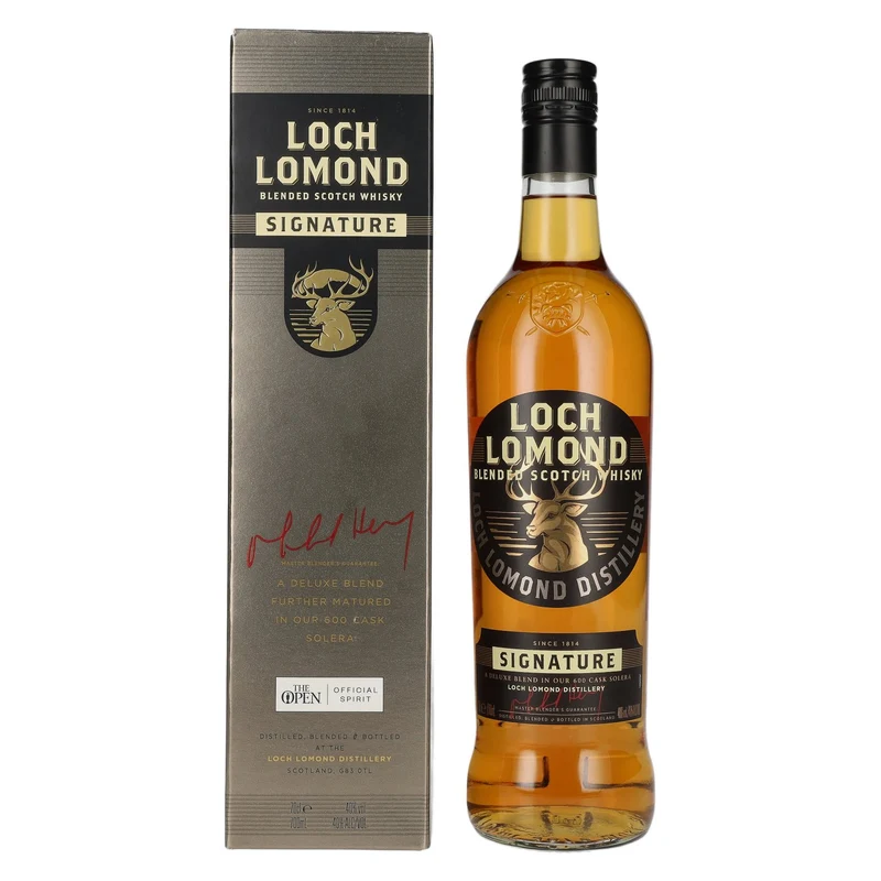 Loch Lomond SIGNATURE Blended Scotch Whisky 40% Vol. 0,7l in Geschenkbox
