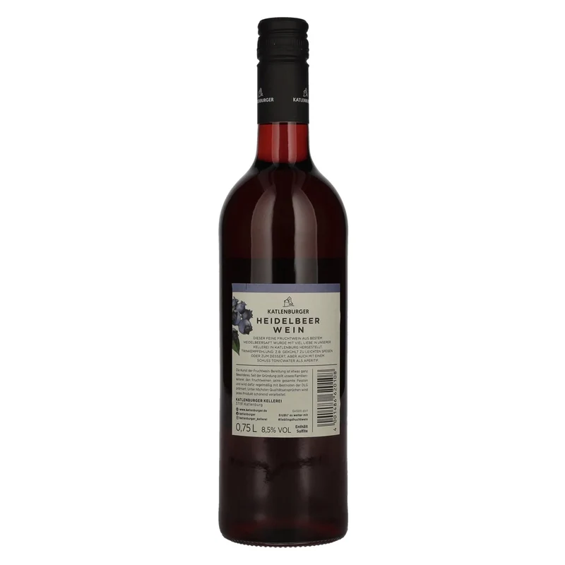 Katlenburger Heidelbeerwein 8,5% Vol. 0,75l