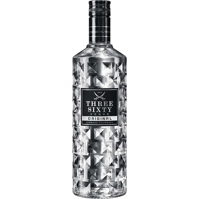 Three Sixty Vodka 37,5% 0,5 Liter