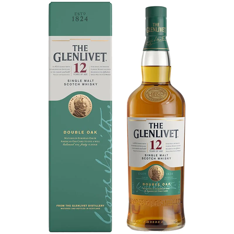 Glenlivet 12 Jahre Single Malt Scotch Whisky 40% 0,7 Liter