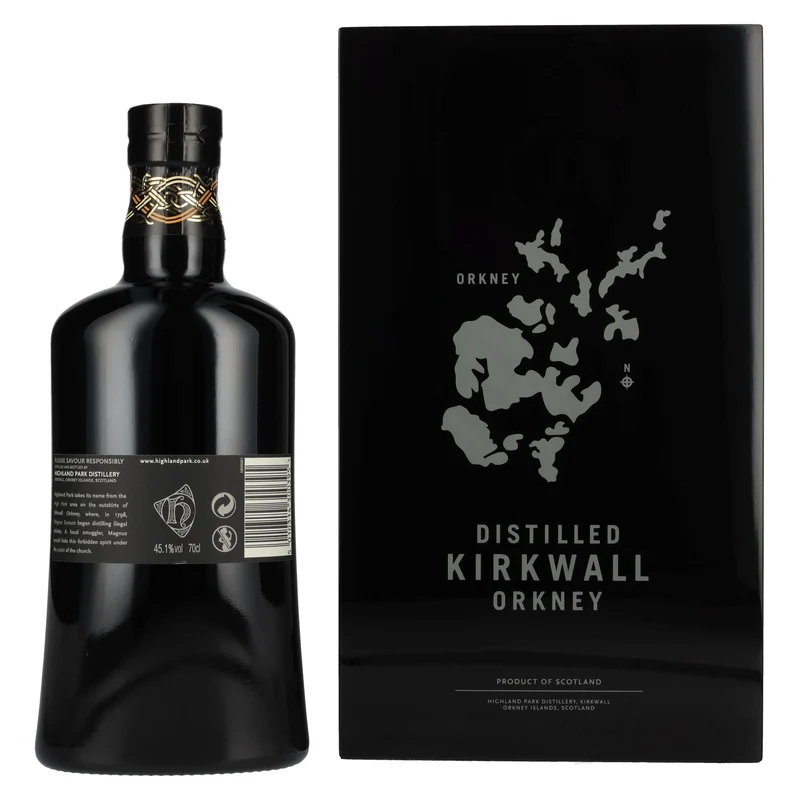 Highland Park THORFINN Single Malt Scotch Whisky 45,1% Vol. 0,7l in Holzkiste