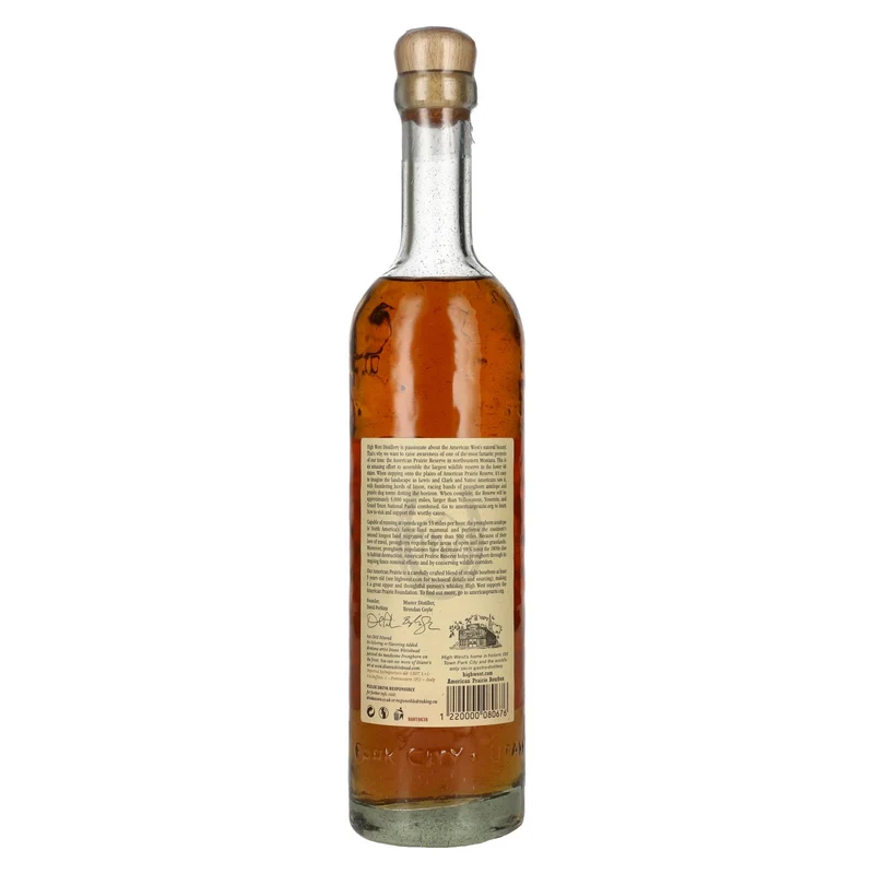 High West Whiskey AMERICAN PRAIRIE Bourbon 46% Vol. 0,7l