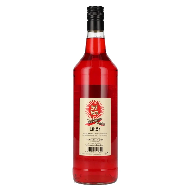Harakiri Likör 56% Vol. 1l