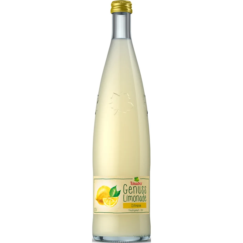 Teinacher Genuss-Limonade Zitrone 12x 0,75 Liter (MEHRWEG)