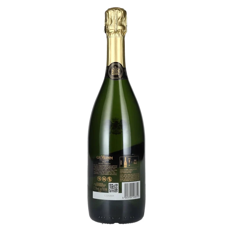 G.H. Mumm Champagne GRAND CORDON Brut 12,5% Vol. 0,75l