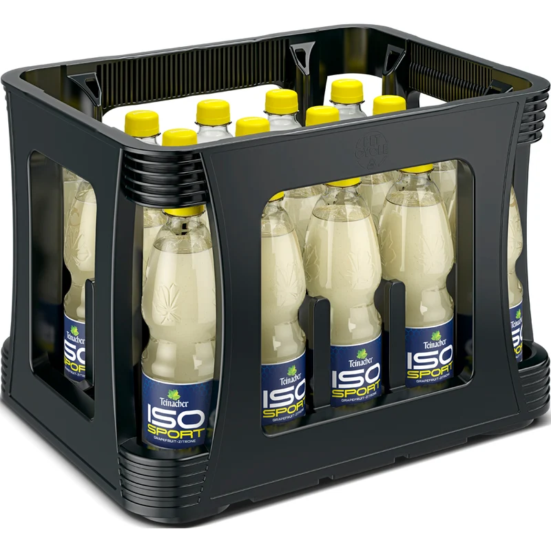 Teinacher ISO Grape-Zitrone PET 20x 0,5 Liter (MEHRWEG)