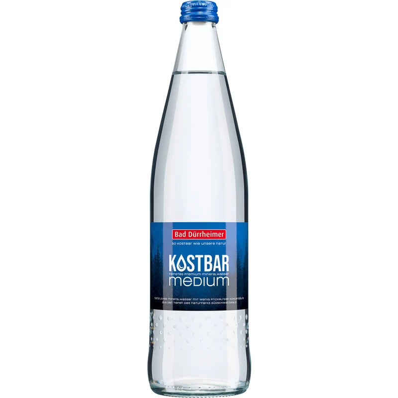 Bad Dürrheimer Kostbar Mineralwasser Medium 12x 0,75 Liter (MEHRWEG)