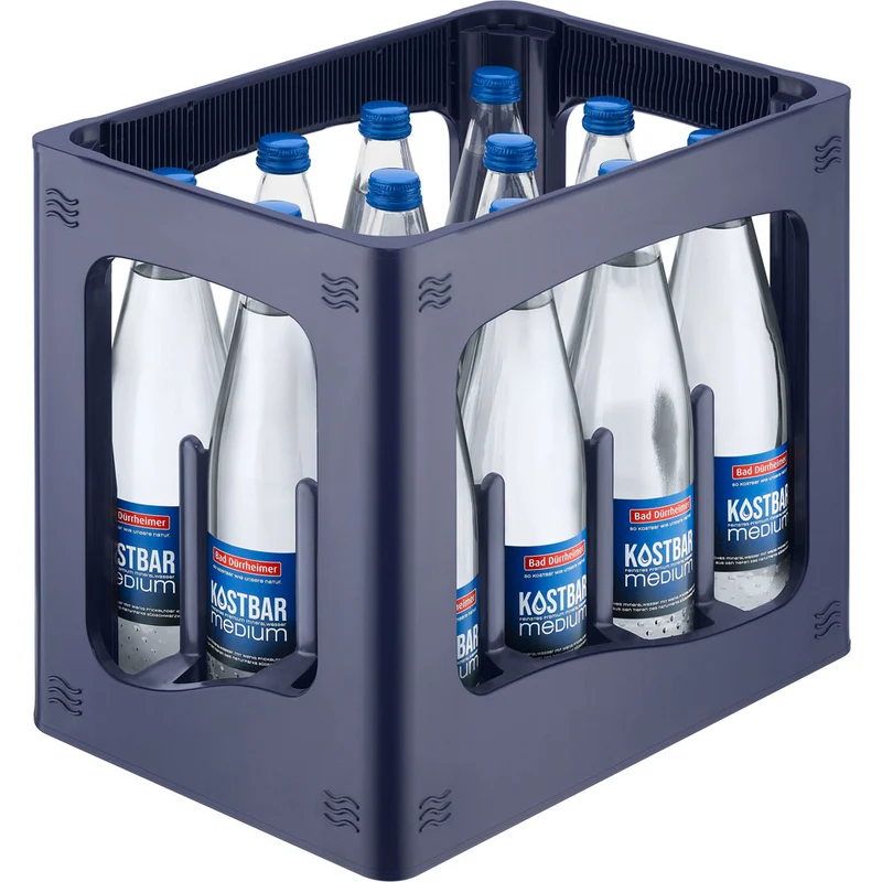 Bad Dürrheimer Kostbar Mineralwasser Medium 12x 0,75 Liter (MEHRWEG)