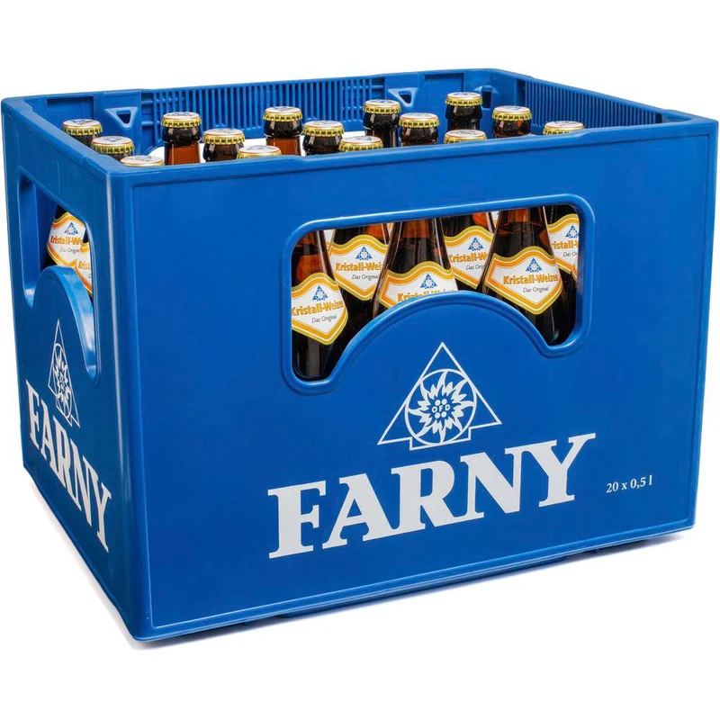 Farny Kristall-Weizen 20x 0,5 Liter (MEHRWEG)