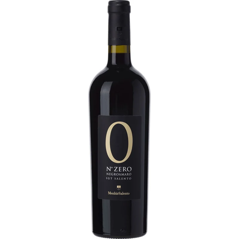 Vini Menhir Salento N* ZERO Negroamaro IGT Salento 2024