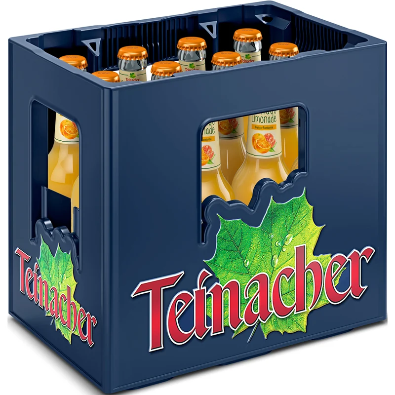 Teinacher Genuss-Limo Orange-Mandarine 12x 0,33 Liter (MEHRWEG)