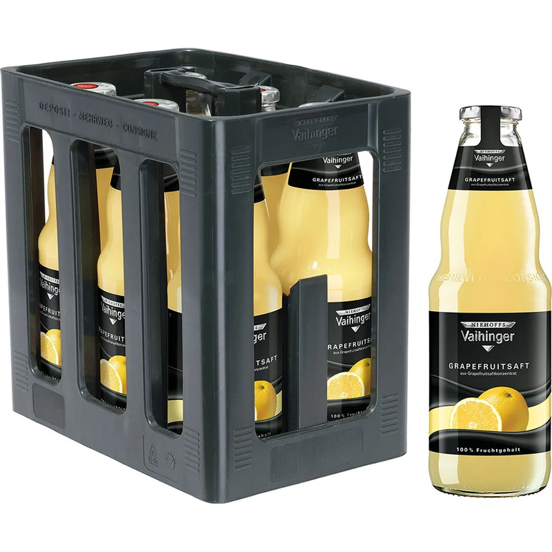 Vaihinger Grapefruit 6x 1 Liter (MEHRWEG)