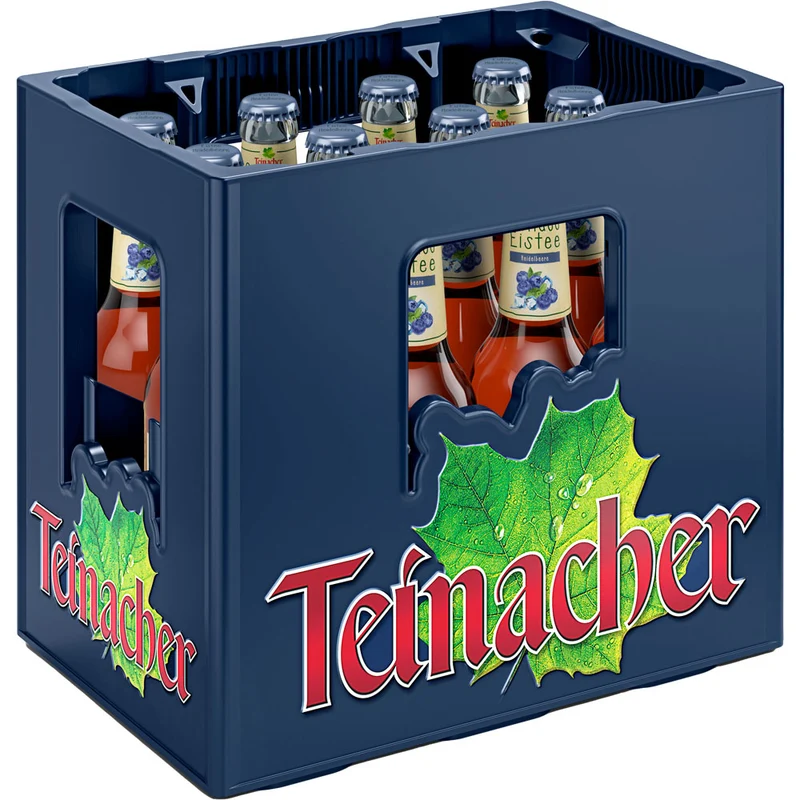 Teinacher Genuss-Eistee Heidelbeere 12x 0,33 Liter (MEHRWEG)