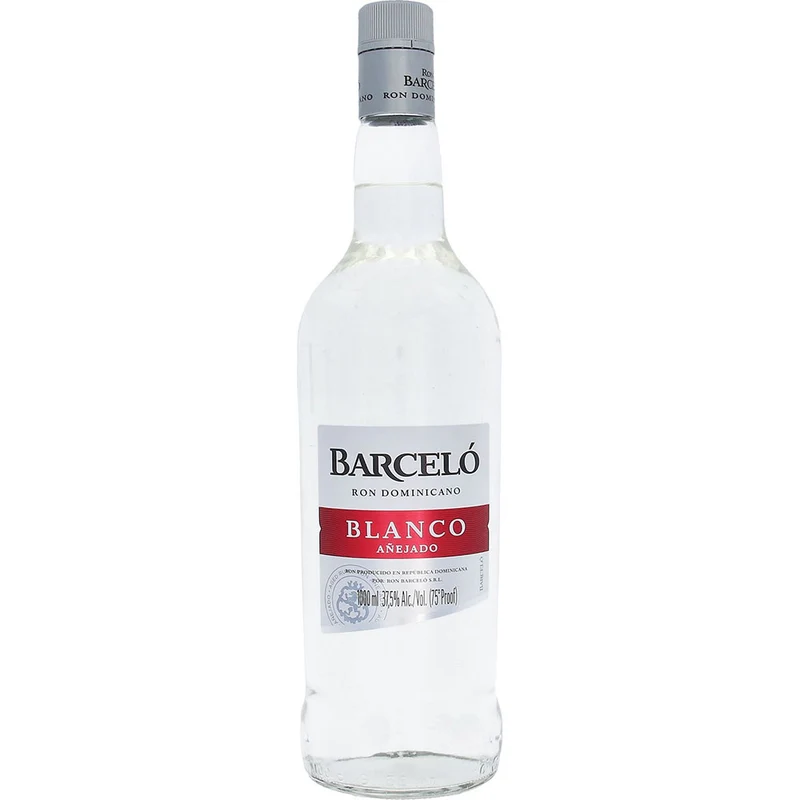 Ron Barceló Blanco Rum 37,5% 1 Liter