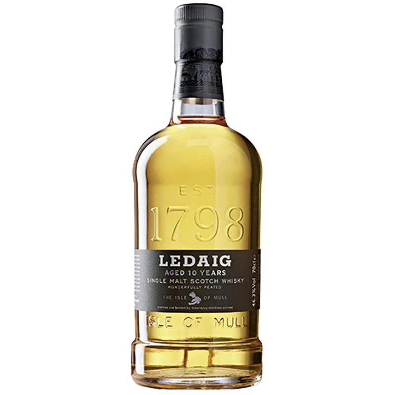 Ledaig 10 Years Single Malt Scotch Whisky 46,3% 0,7 Liter