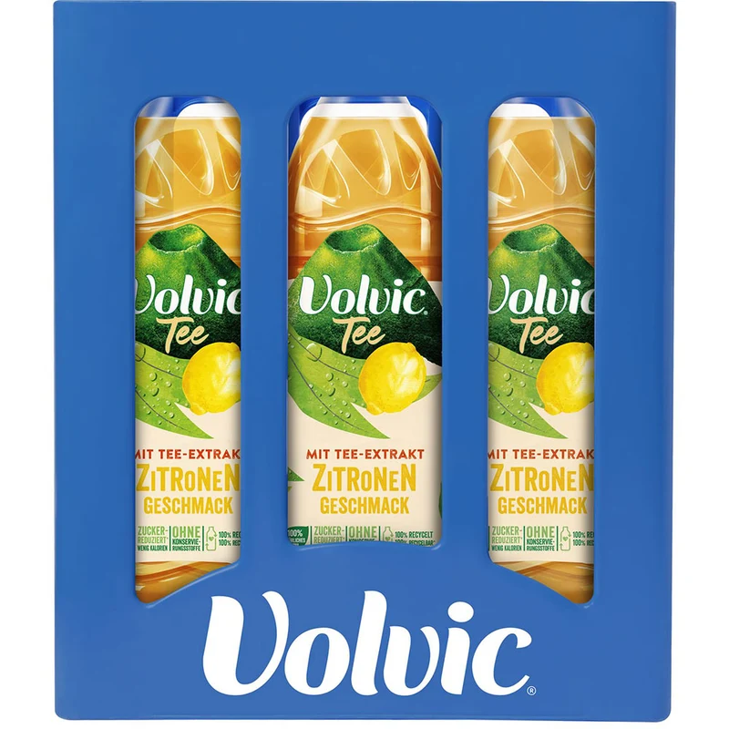 Volvic Eistee Zitrone PET 6x 1,5 Liter (EINWEG)