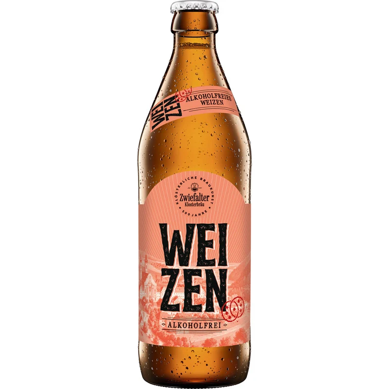 Zwiefalter Hefeweizen Alkoholfrei 20x 0,5 Liter (MEHRWEG)
