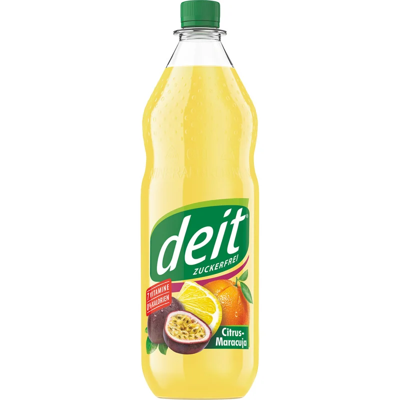 Deit Citrus Maracuja PET 12x 1 Liter (MEHRWEG)