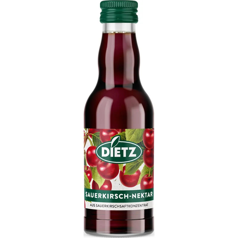 Dietz Sauerkirschen-Nektar 12x 0,2 Liter (MEHRWEG)
