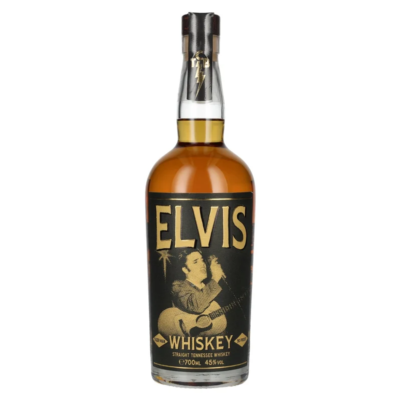 Elvis TIGER MAN Straight Tennessee Whiskey 45% Vol. 0,7l