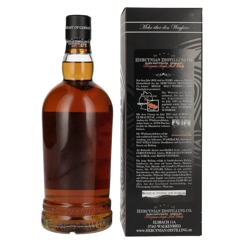 Elsburn WAYFARE The Cask Strength Batch No. 003 2023 58,2% Vol. 0,7l in Geschenkbox