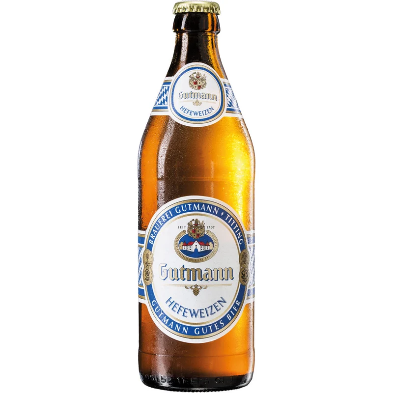 Gutmann Hefeweizen Hell 20x 0,5 Liter (MEHRWEG)