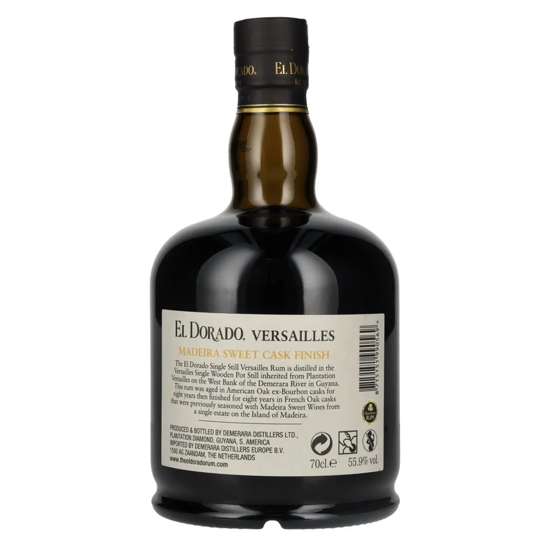 El Dorado Rum VERSAILLES Special Madeira Sweet Casks 2005 55,9% Vol. 0,7l